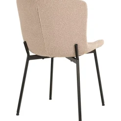 Maceda matstol Beige boucle