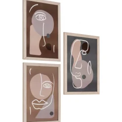 Madison bildram Natur, 3 st, 21 x 30 cm