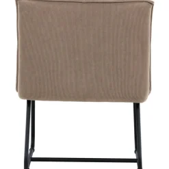 Madison loungestol - Brun manchester/svart