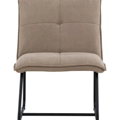 Madison loungestol - Brun manchester/svart