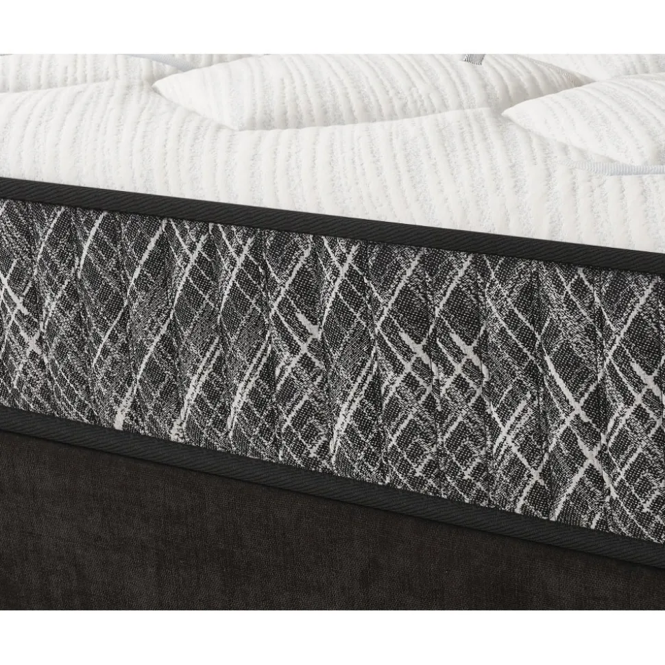 Madrass med pocket och antibakteriellt tyg