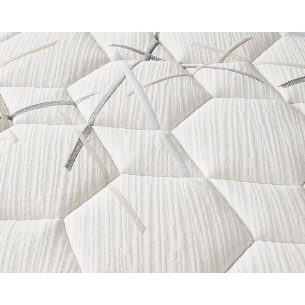 Madrass med pocket och antibakteriellt tyg