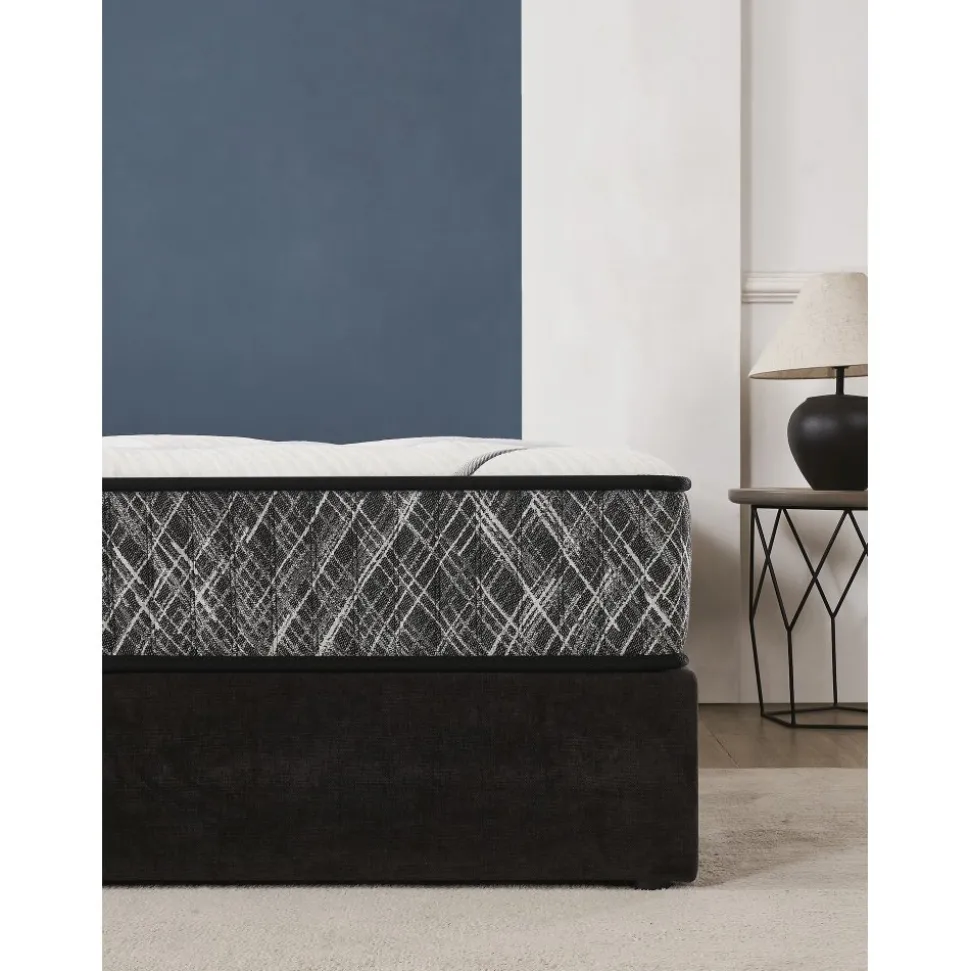 Madrass med pocket och antibakteriellt tyg