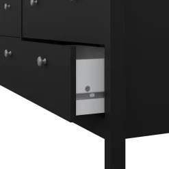 Madrid bred byrå - Svart