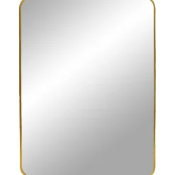 Madrid väggspegel - Mässing + Glas och Kristallrengöring