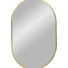 Madrid väggspegel oval - Mässing + Glas och Kristallrengöring