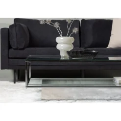 Maglehem soffbord 130 x 60 cm - Silver