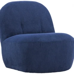 Mahla loungestol - Marinblå manchester