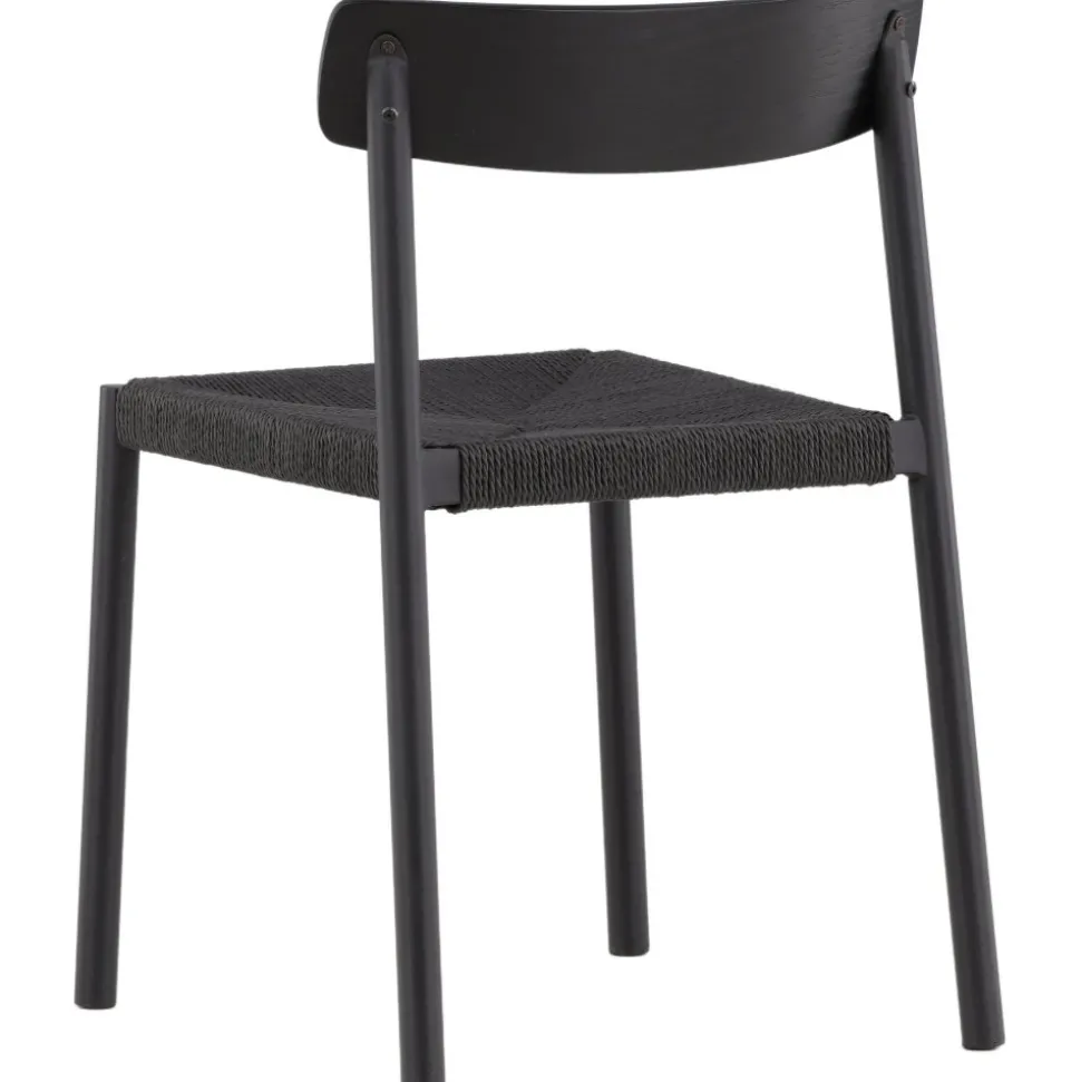 Malmön matstol - Svart