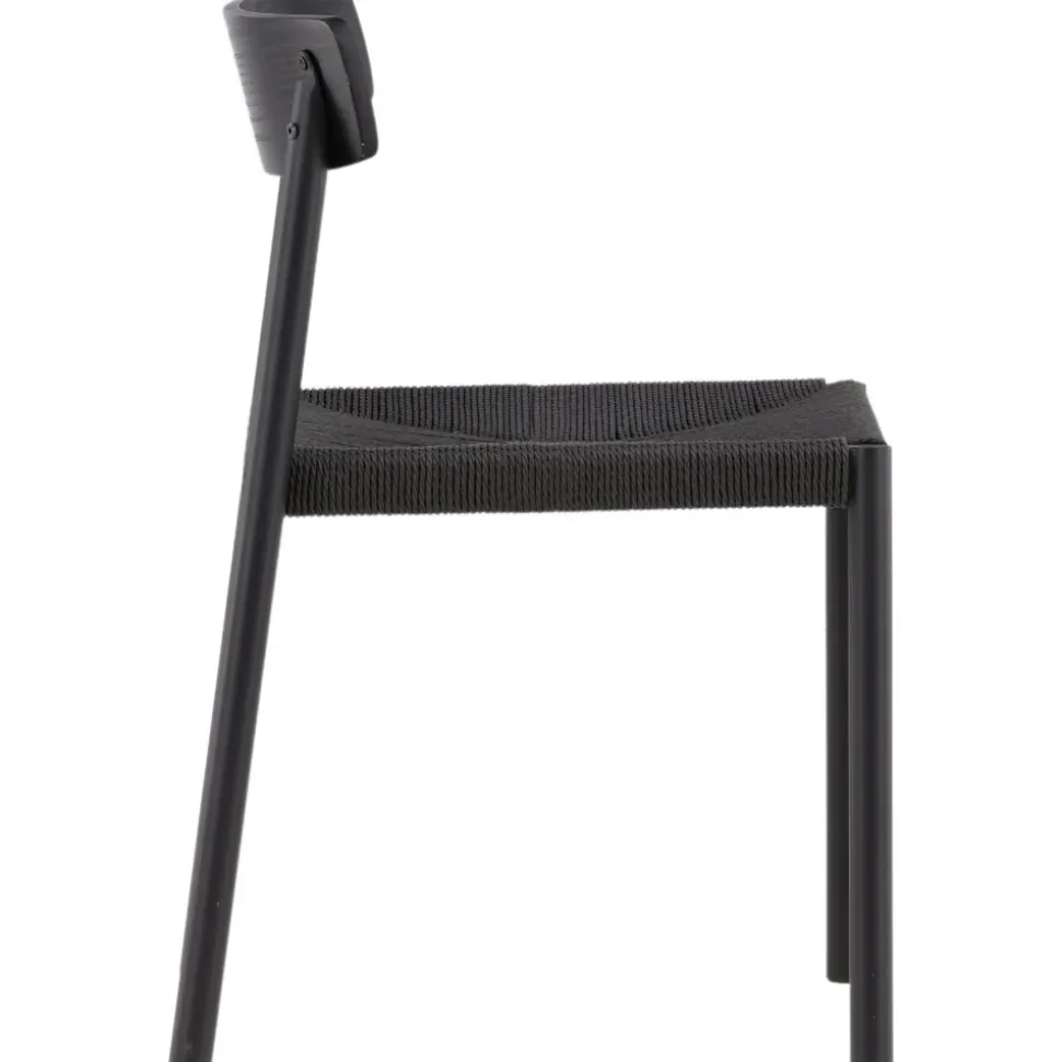 Malmön matstol - Svart