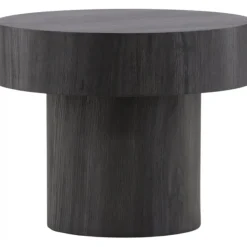 Malung sidobord Ø50 cm - Svart