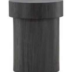 Malung sidobord Ø35 cm - Svart