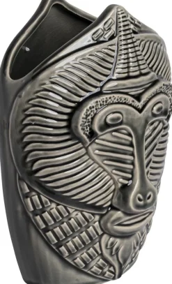 Mandrill vas liten - Grå