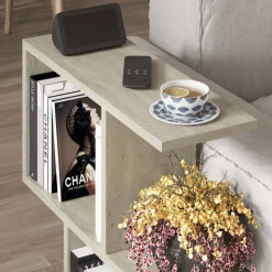 Mania sidobord 60 x 20 cm - Travertin