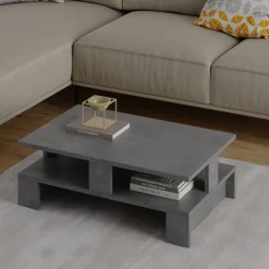 Manus soffbord 80 x 50 cm - Grå