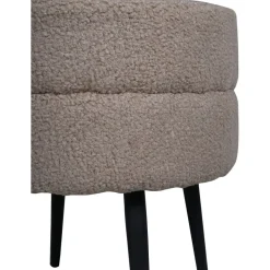 Mariana sittpuff - Beige teddy