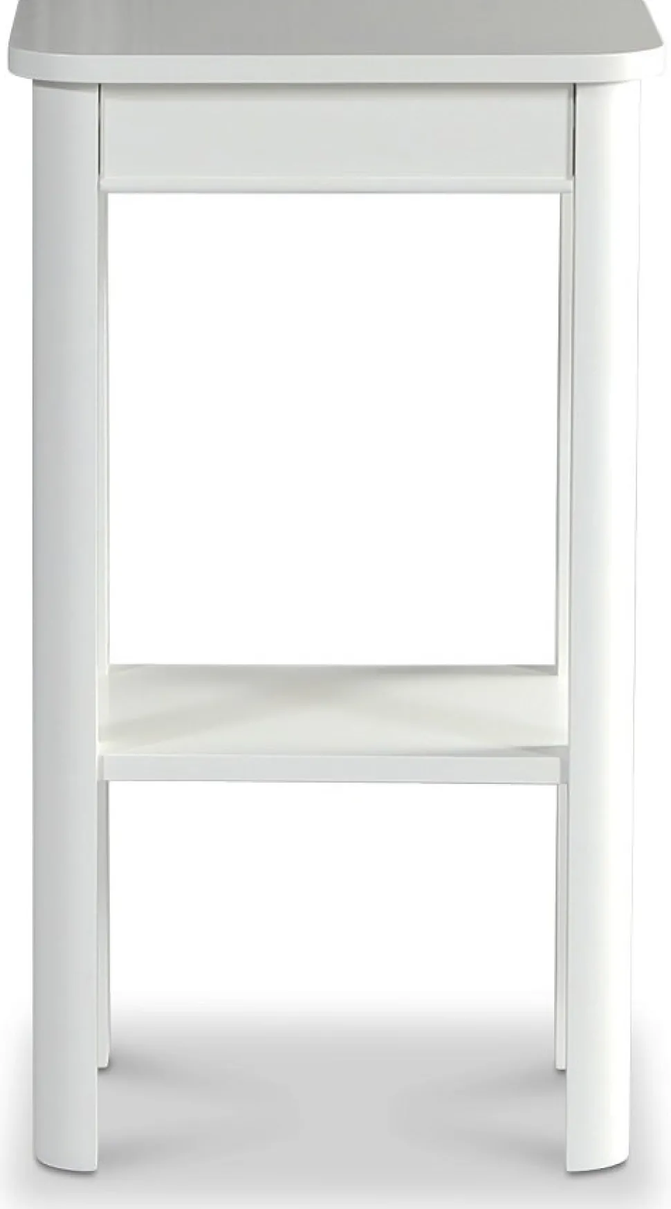 Marstrand sängbord med låda - Vit + Textilrengöring för möbler