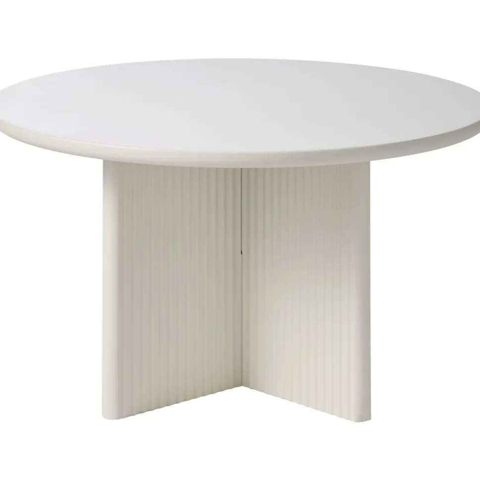 Martiana soffbord Ø80 cm - Greige