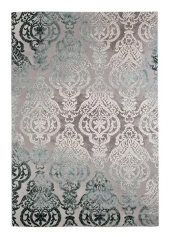 Maskinvävd matta - Turkos