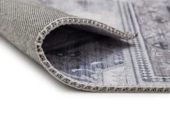 Maskinvävd matta Cleo Patch - Grå