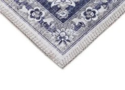 Maskinvävd matta Cleo Tabriz - Blå/Grå