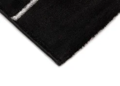 Maskinvävd matta Diamond Lines - Silver