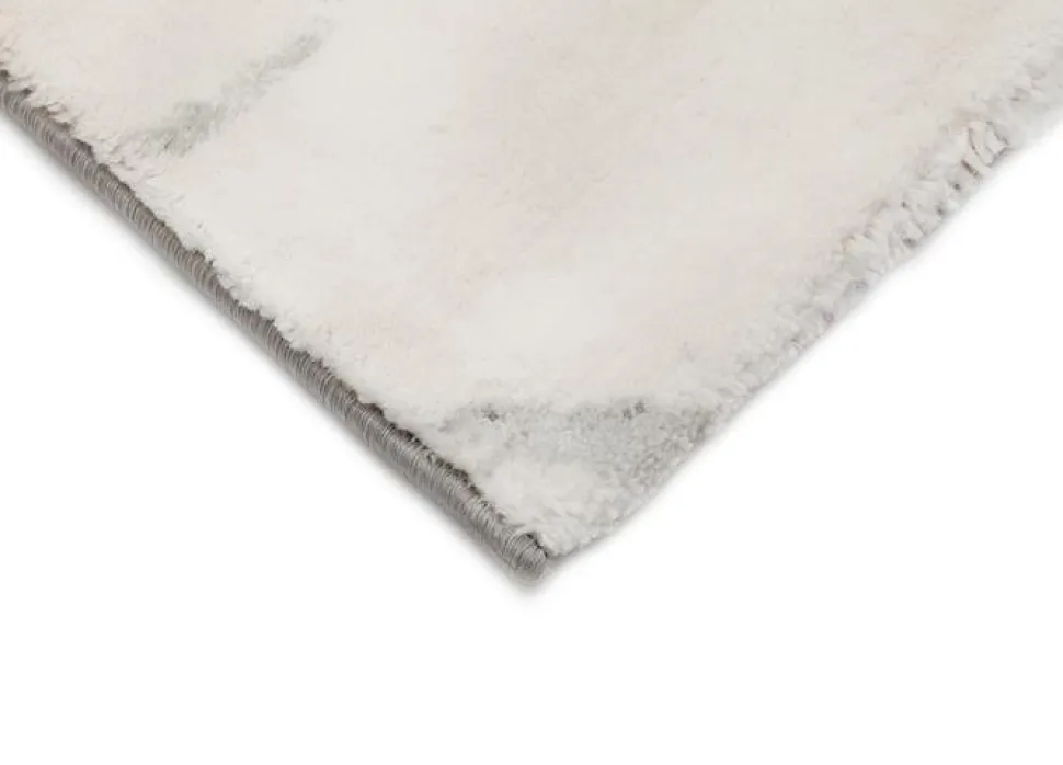 Maskinvävd matta Diamond Marble - Guld