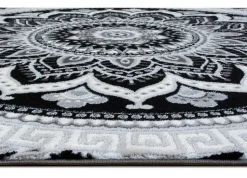 Maskinvävd matta Linwood - Grå