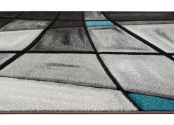 Maskinvävd matta Turin - Turkos