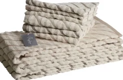 Masumi rand handduk - Puderrosa