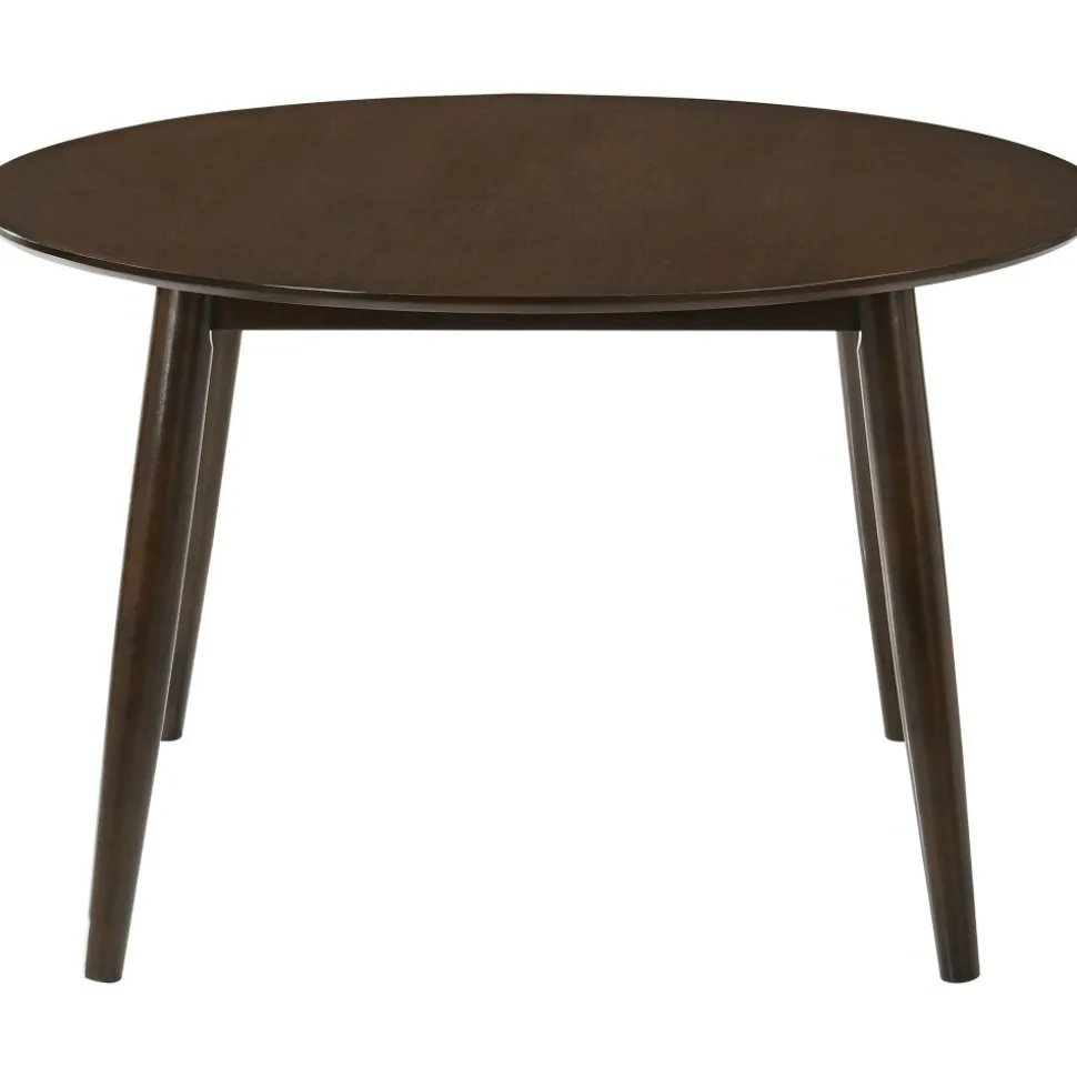 Matbord Ø120 cm valnöt - Florence + Textilrengöring för möbler