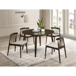 Matbord Ø120 cm valnöt - Florence + Möbeltassar