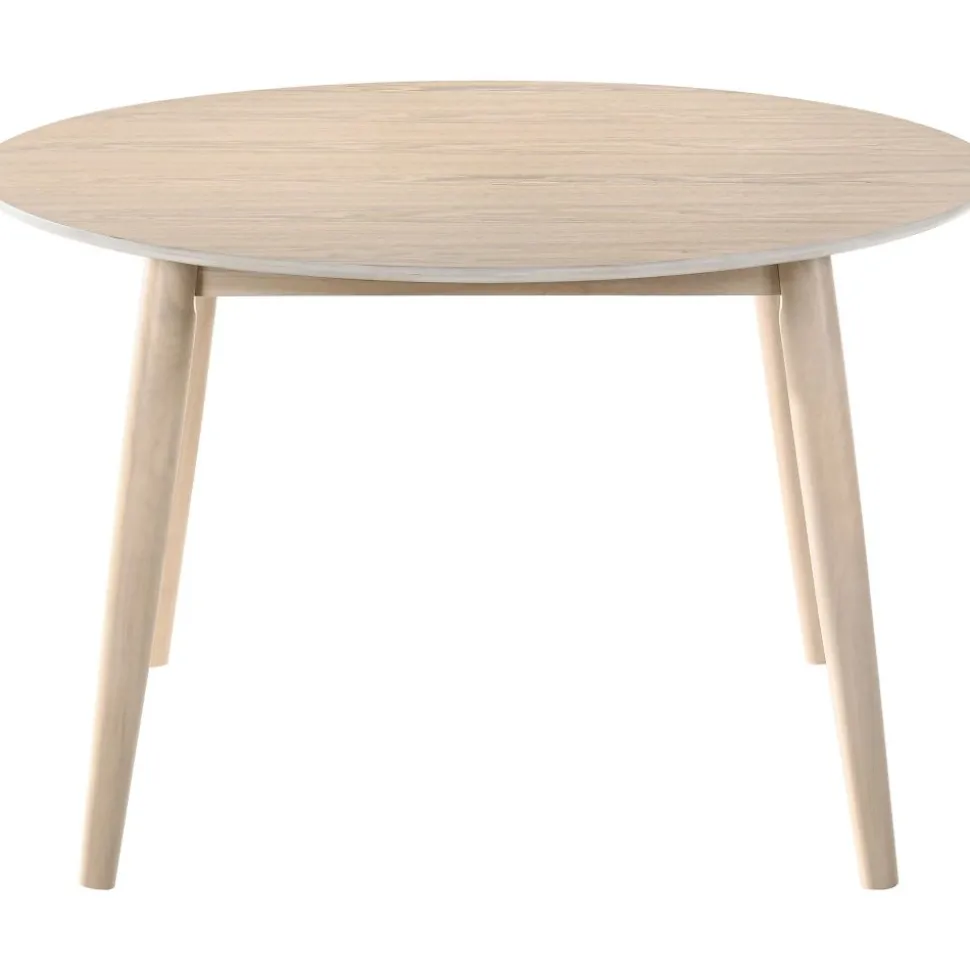 Matbord Ø120 cm whitewash - Florence + Möbeltassar