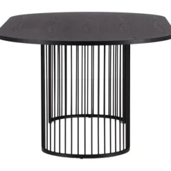 Matbord 220 x 110 cm - Svart