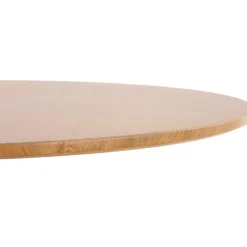 Matbord ek/vit Ø80 cm - Sumner + Möbeltassar