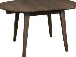 Matbord förlängningsbart 90-130x90 cm brunoljad ek - Genova