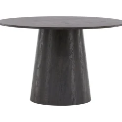 Matbord Lanzo Ø120 cm - Bord i mocca