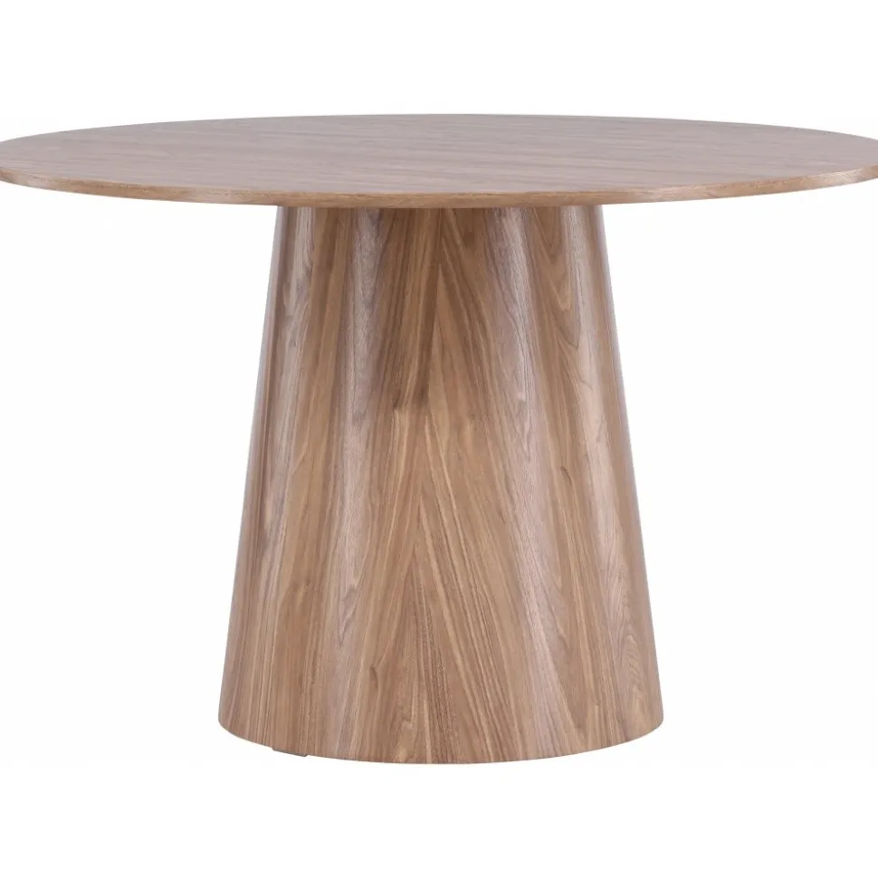 Matbord Lanzo - Natur Ø120 cm + Möbeltassar