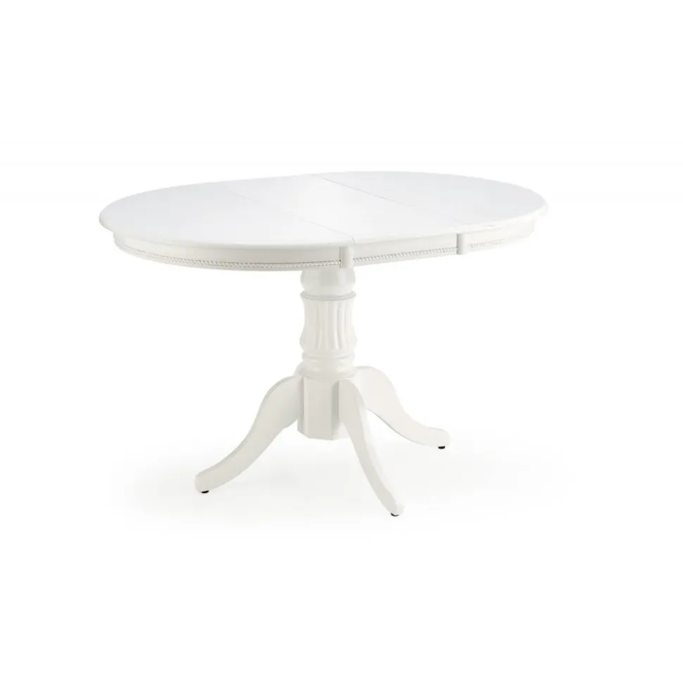 Matbord med butterfly skiva 90-124 cm vit - Dana + Möbeltassar