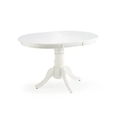 Matbord med butterfly skiva 90-124 cm vit - Dana + Fläckborttagare för möbler