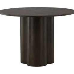Matbord Olivia runt 110 cm Mocka