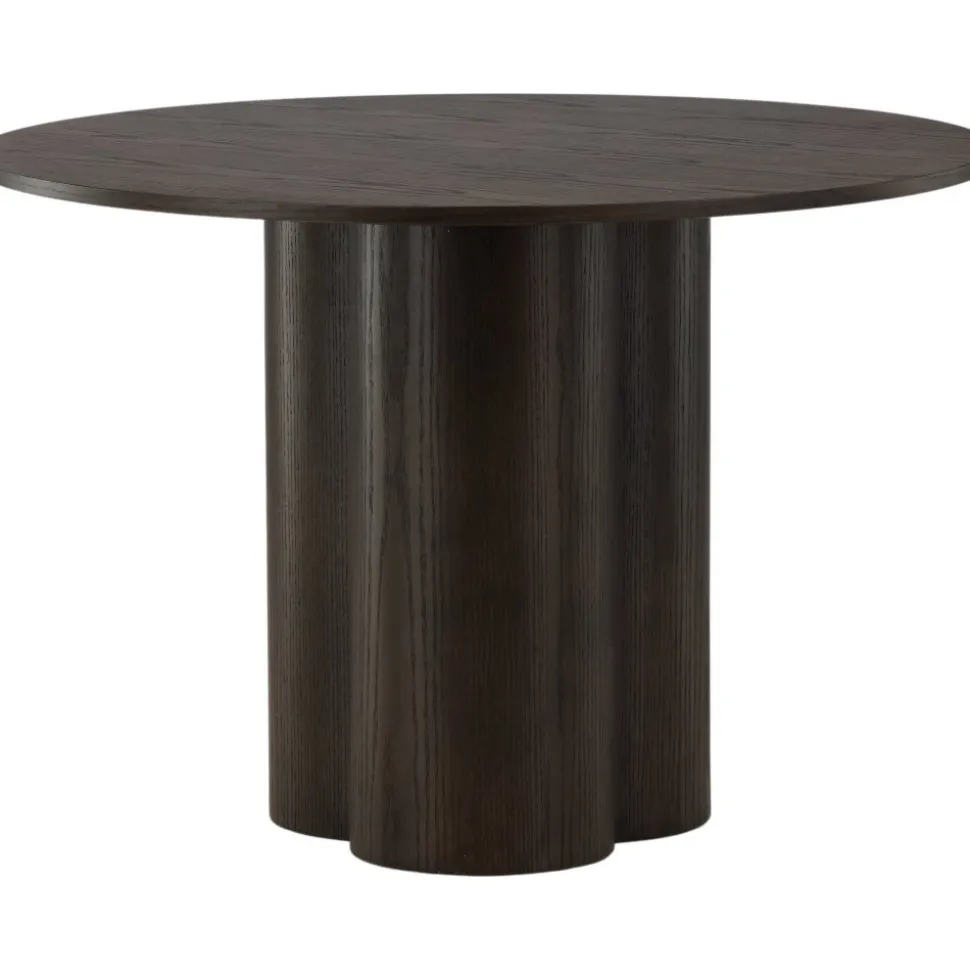 Matbord Olivia runt 110 cm Mocka