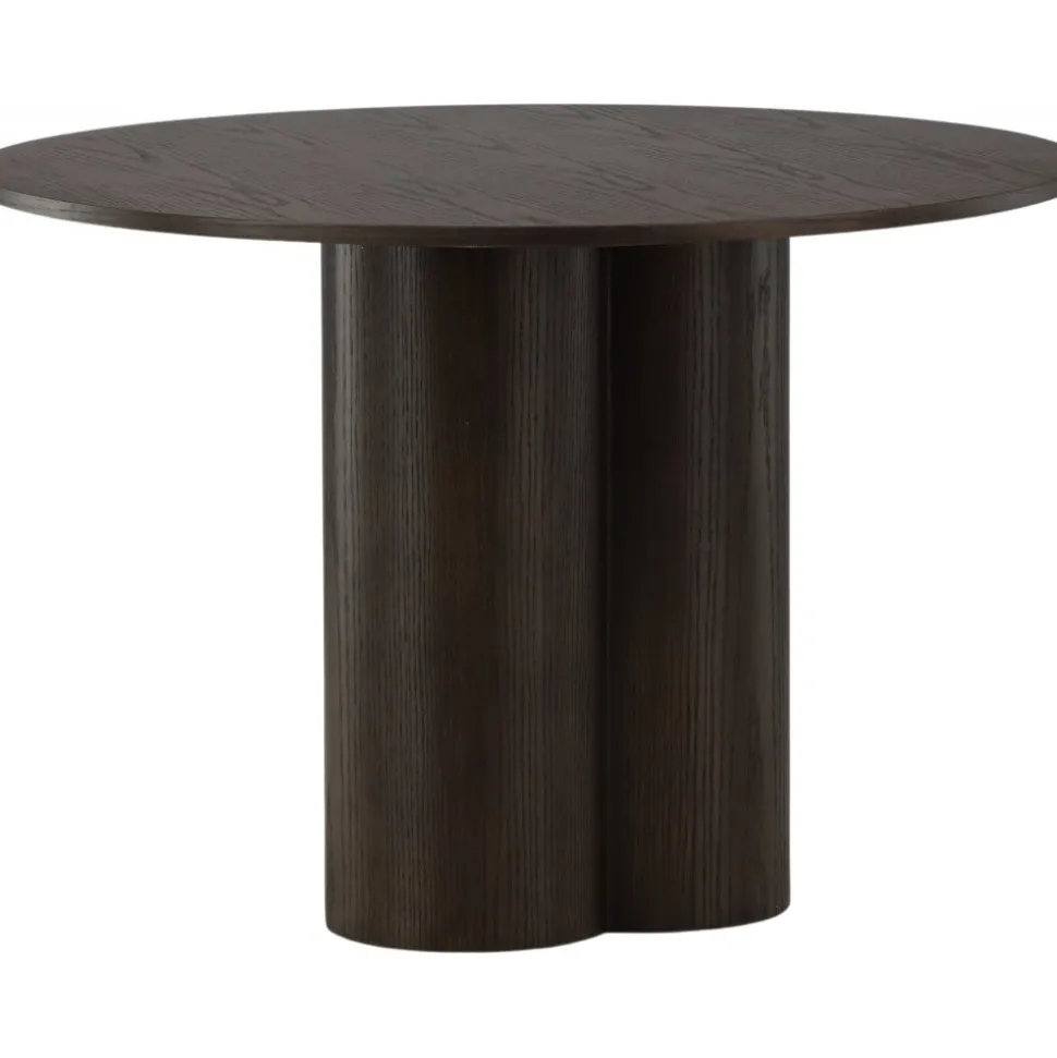 Matbord Olivia runt 110 cm Mocka