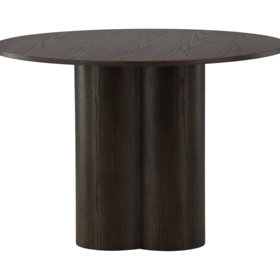 Matbord Olivia runt 110 cm Mocka