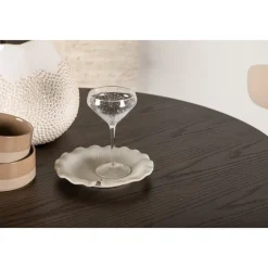 Matbord Olivia runt 110 cm Mocka