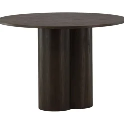 Matbord Olivia runt 110 cm Mocka