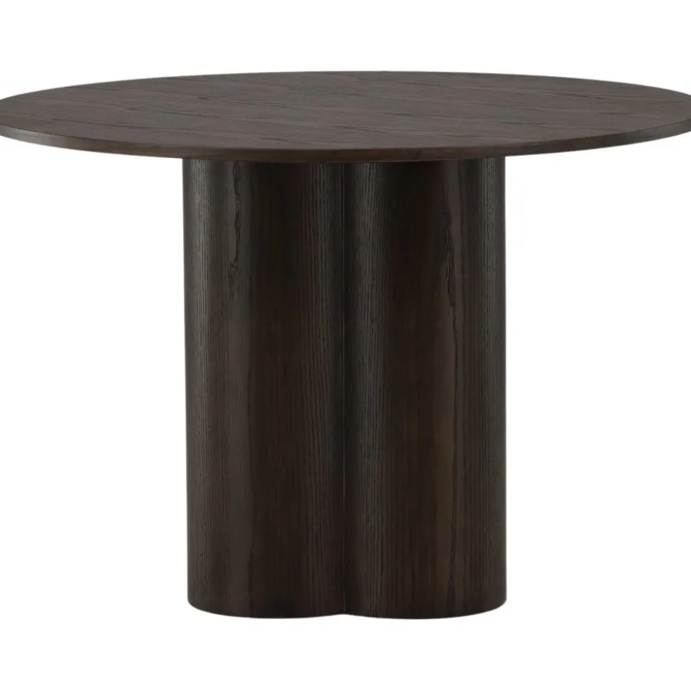 Matbord Olivia runt 110 cm Mocka