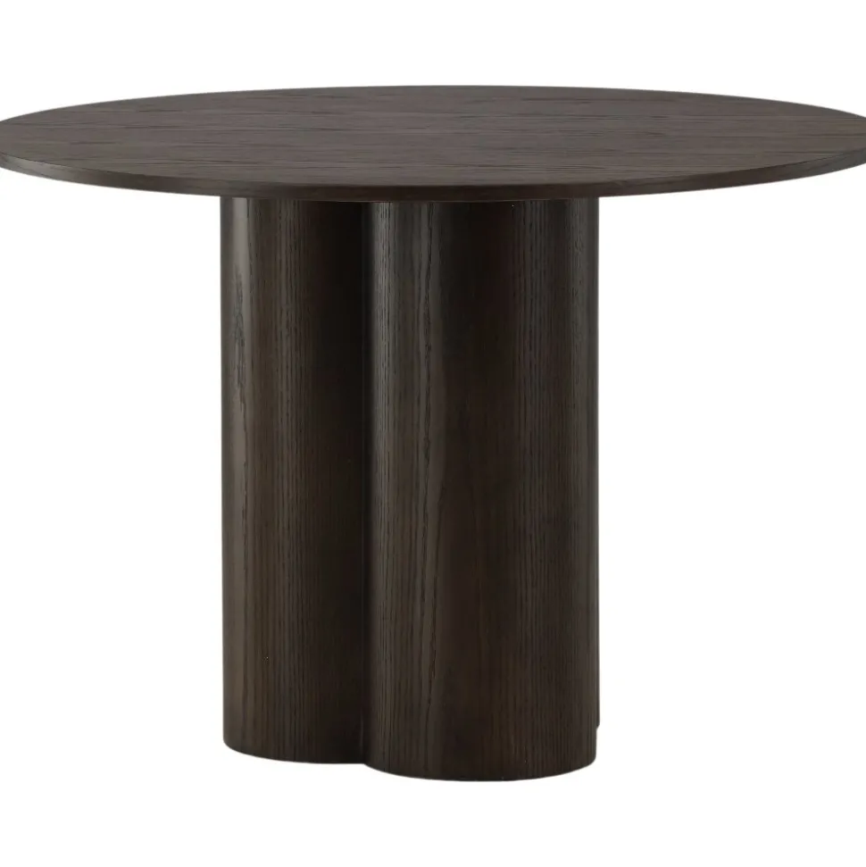 Matbord Olivia runt 110 cm Mocka