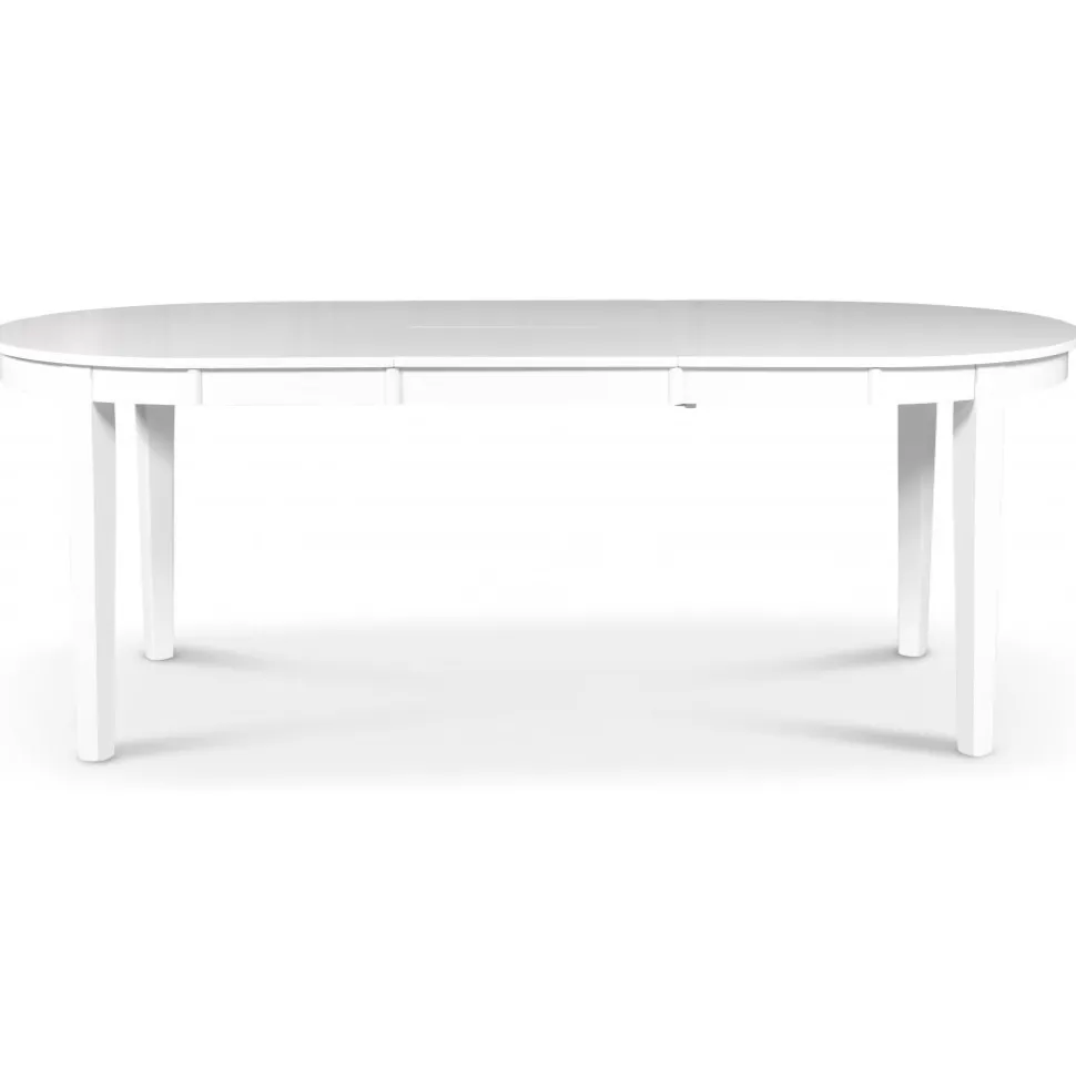 Matbord ovalt förlängningsbart 160/210 cm - Gåsö + Textilrengöring för möbler