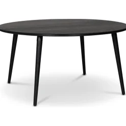 Matbord runt Ø180 cm - Svart